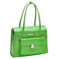 McKlein USA Wenonah 15.4" Leather Ladies' Laptop Briefcase