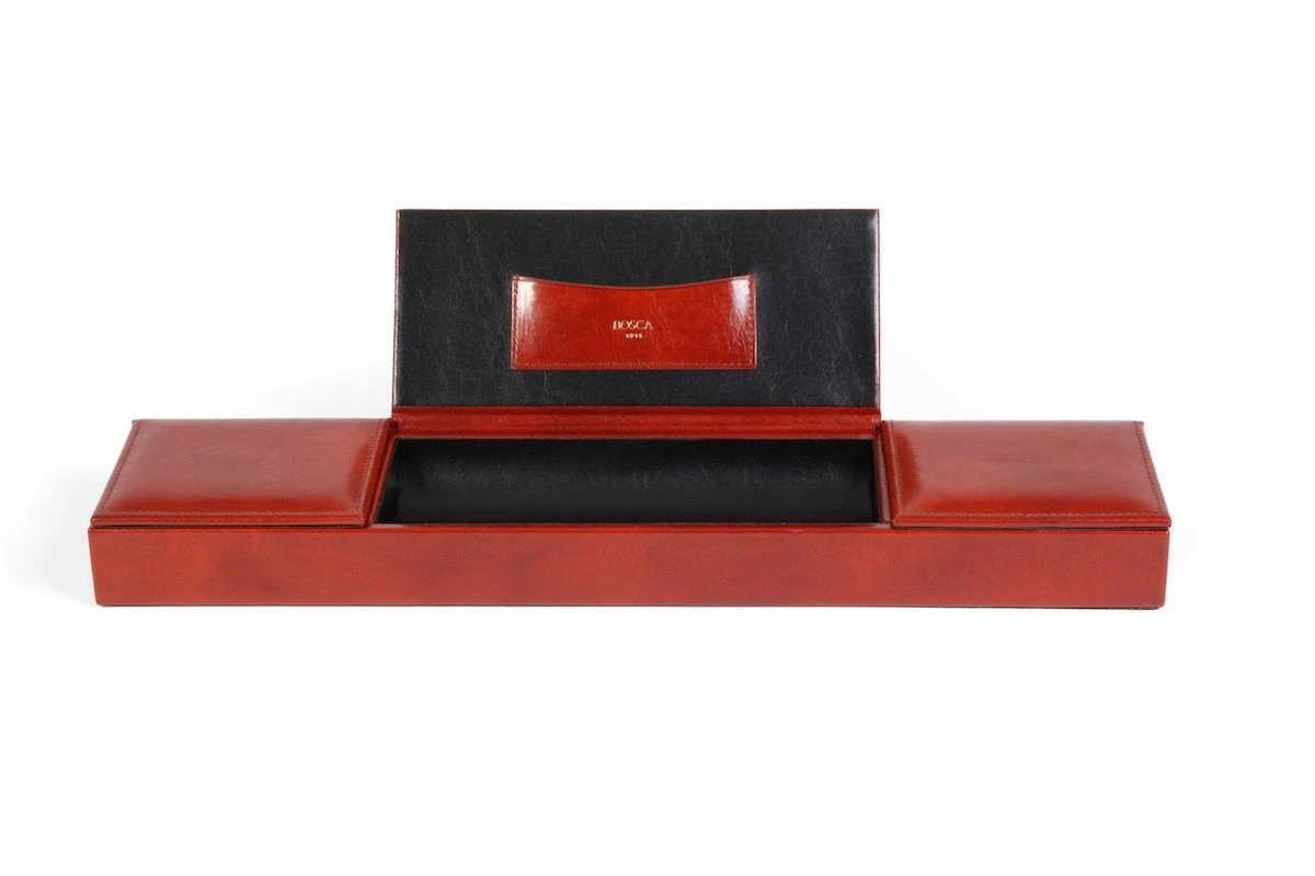 Bosca 3 Compartment Desk Organizer Old Leather 18 Bosca 3 Compartment Desk Organizer Old Leather - Image 16