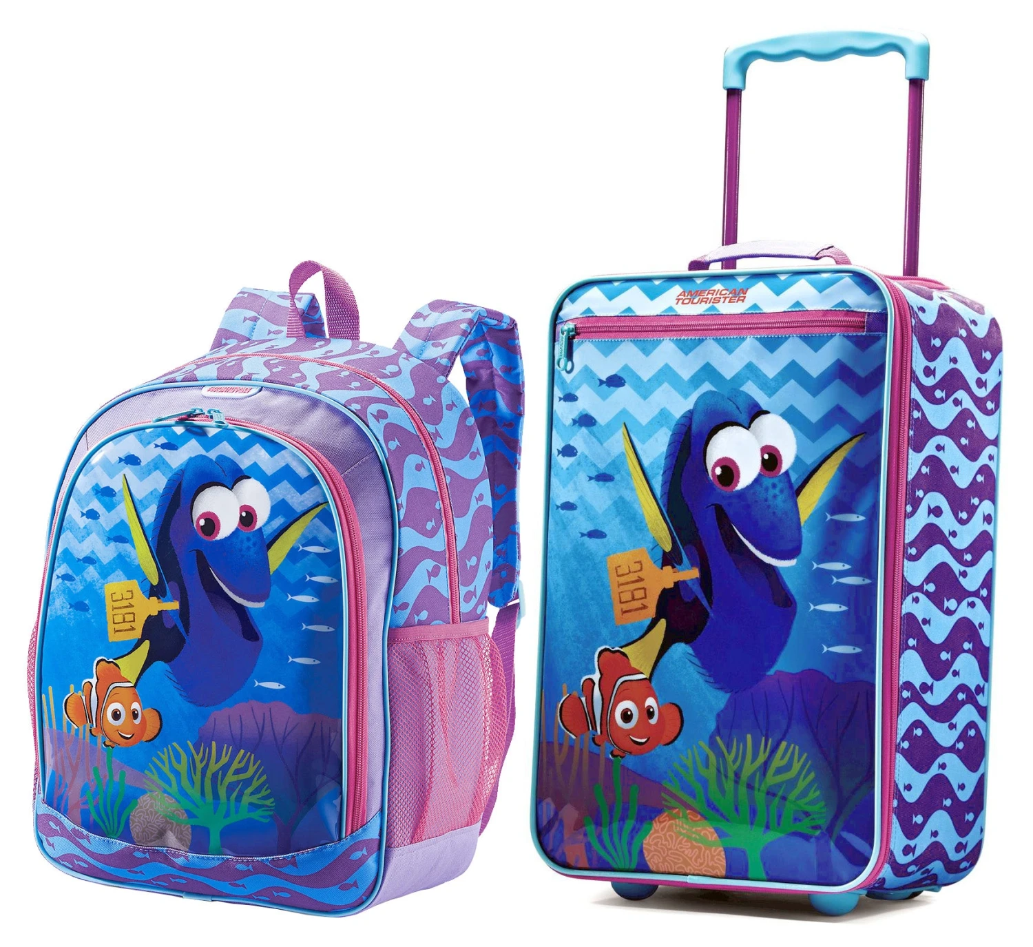 American Tourister Disney 2 Piece Set 2-Wheel Luggage Sets 4 American Tourister Disney 2 Piece Set 2-Wheel Luggage Sets - Image 2