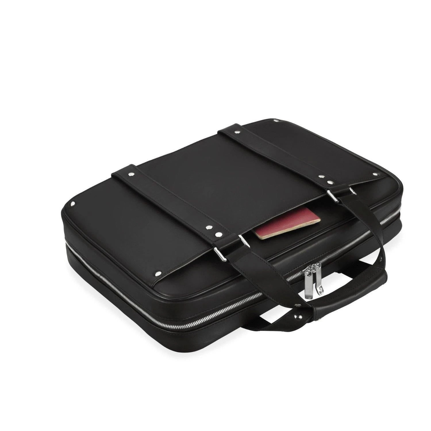 Vocier 2-Piece Travel Set Leather Travel Bag & Leather Briefcase 8 Vocier 2-Piece Travel Set Leather Travel Bag & Leather Briefcase - Image 6