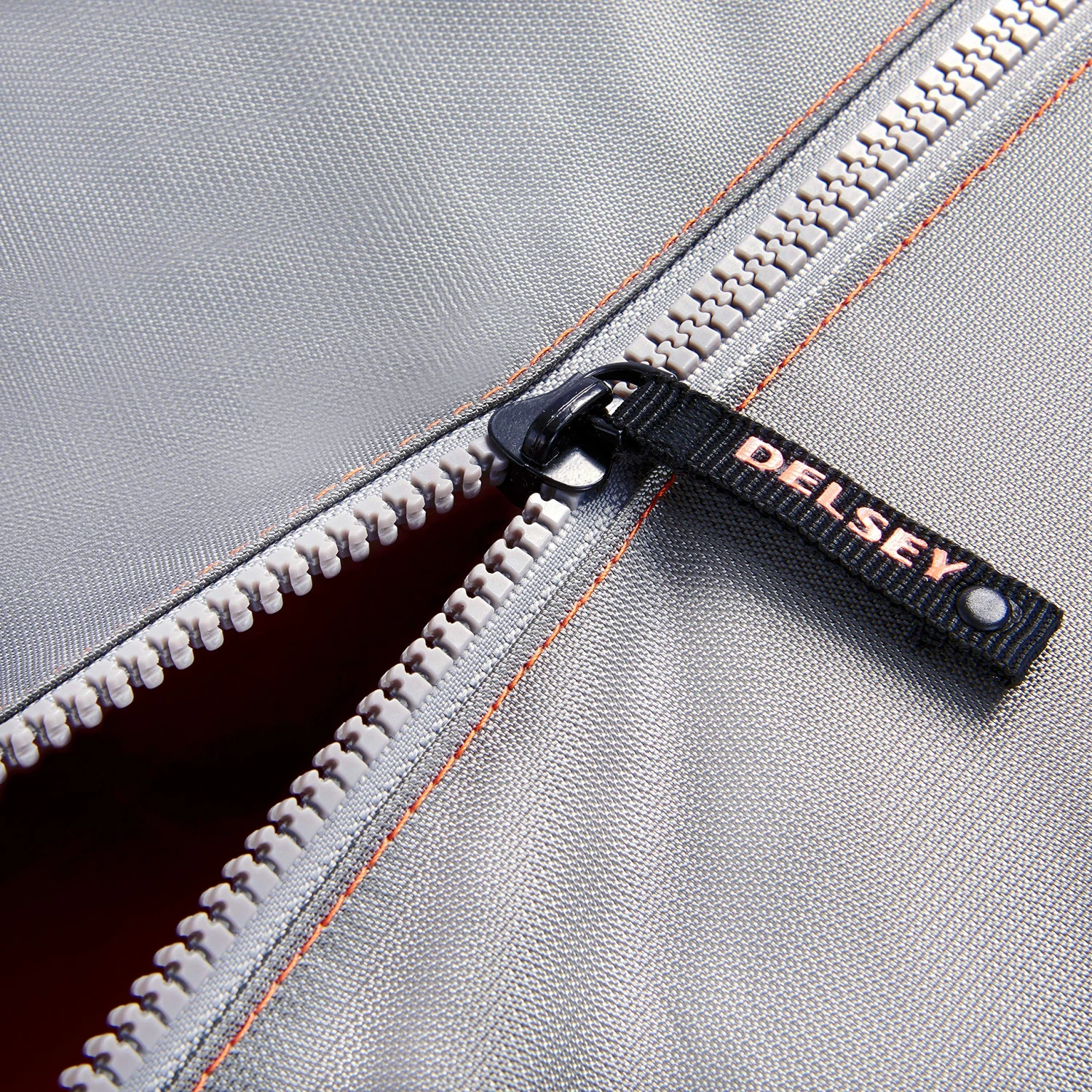 DELSEY Paris Egoa Rolling Travel Duffel Bag With 100% Recycled Materials, Light Gray, Checked-Medium 25 Inch 9 DELSEY Paris Egoa Rolling Travel Duffel Bag With 100% Recycled Materials, Light Gray, Checked-Medium 25 Inch - Image 7