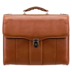 McKlein USA North Park 15.4" Leather Executive Laptop Briefcase