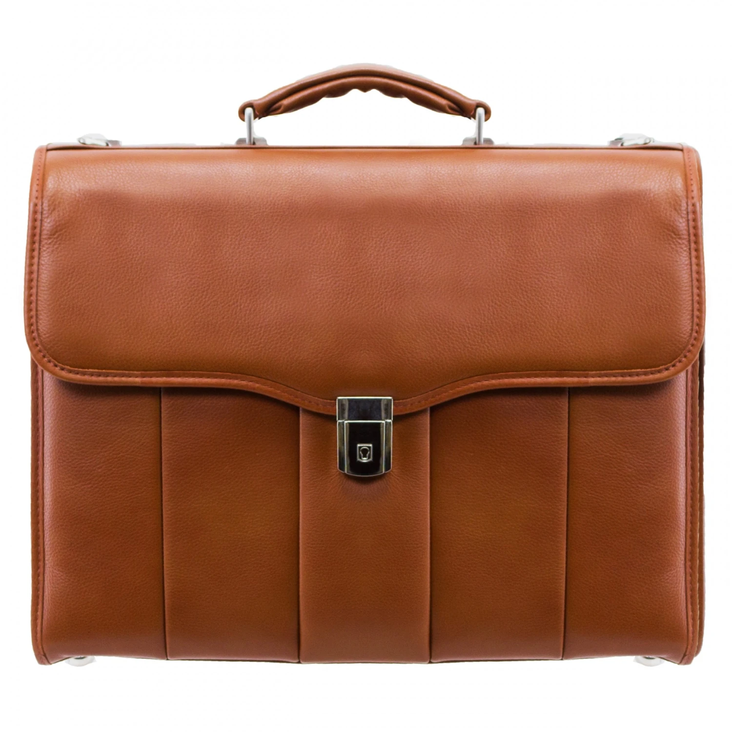 McKlein USA North Park 15.4" Leather Executive Laptop Briefcase 3 McKlein USA North Park 15.4" Leather Executive Laptop Briefcase