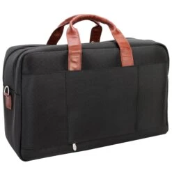 McKlein USA Wellington 21" Nylon Two-Tone Dual-Compartment Laptop & Tablet Carry-All Duffel -Best Luggage Store 80b1cf96995f49b2c4b663065cb4a0df3d212321d9ba56c14764db2a5d7abac2