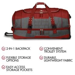 High Sierra Ultimate Access 2.0 Drop Bottom 36" 2-Wheel Wheeled Duffel Bags 28 High Sierra Ultimate Access 2.0 Drop Bottom 36" 2-Wheel Wheeled Duffel Bags -Best Luggage Store 81fd19d34e336c288817b0b4ef3ca21c099982a2b7d066c2ff90ebdfea1f919e