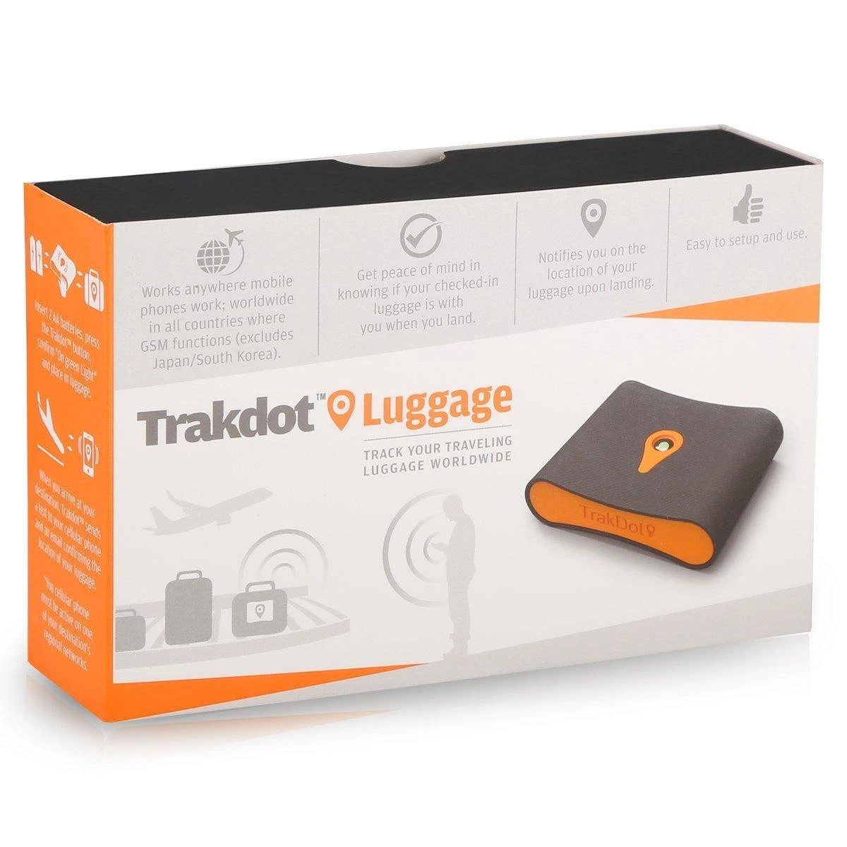 Trakdot Tracker Flight Baggage Tracer Anti Lost Palm Size Locator Airline Trip Worldwide Travel Tracking Monitor Detector Finder GSM Chip Cell Towers SMS Alert IOS & Android Compatible 4 Trakdot Tracker Flight Baggage Tracer Anti Lost Palm Size Locator Airline Trip Worldwide Travel Tracking Monitor Detector Finder GSM Chip Cell Towers SMS Alert IOS & Android Compatible - Image 2