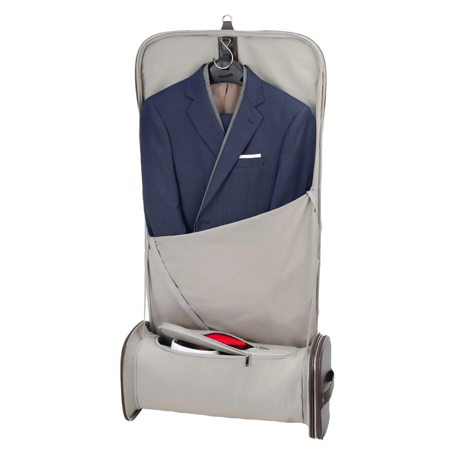 Vocier 2-Piece Travel Set Leather Travel Bag & Dopp Kit 13 Vocier 2-Piece Travel Set Leather Travel Bag & Dopp Kit - Image 11