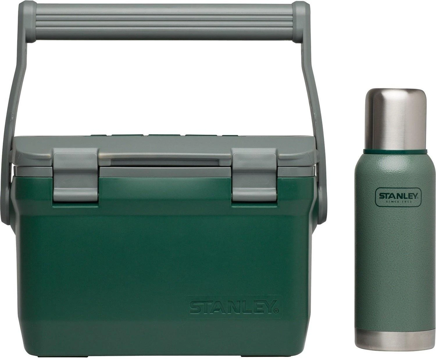 Stanley Adventure Cooler 7QT + Vacuum Bottle 25oz Combo Hammertone 3 Stanley Adventure Cooler 7QT + Vacuum Bottle 25oz Combo Hammertone