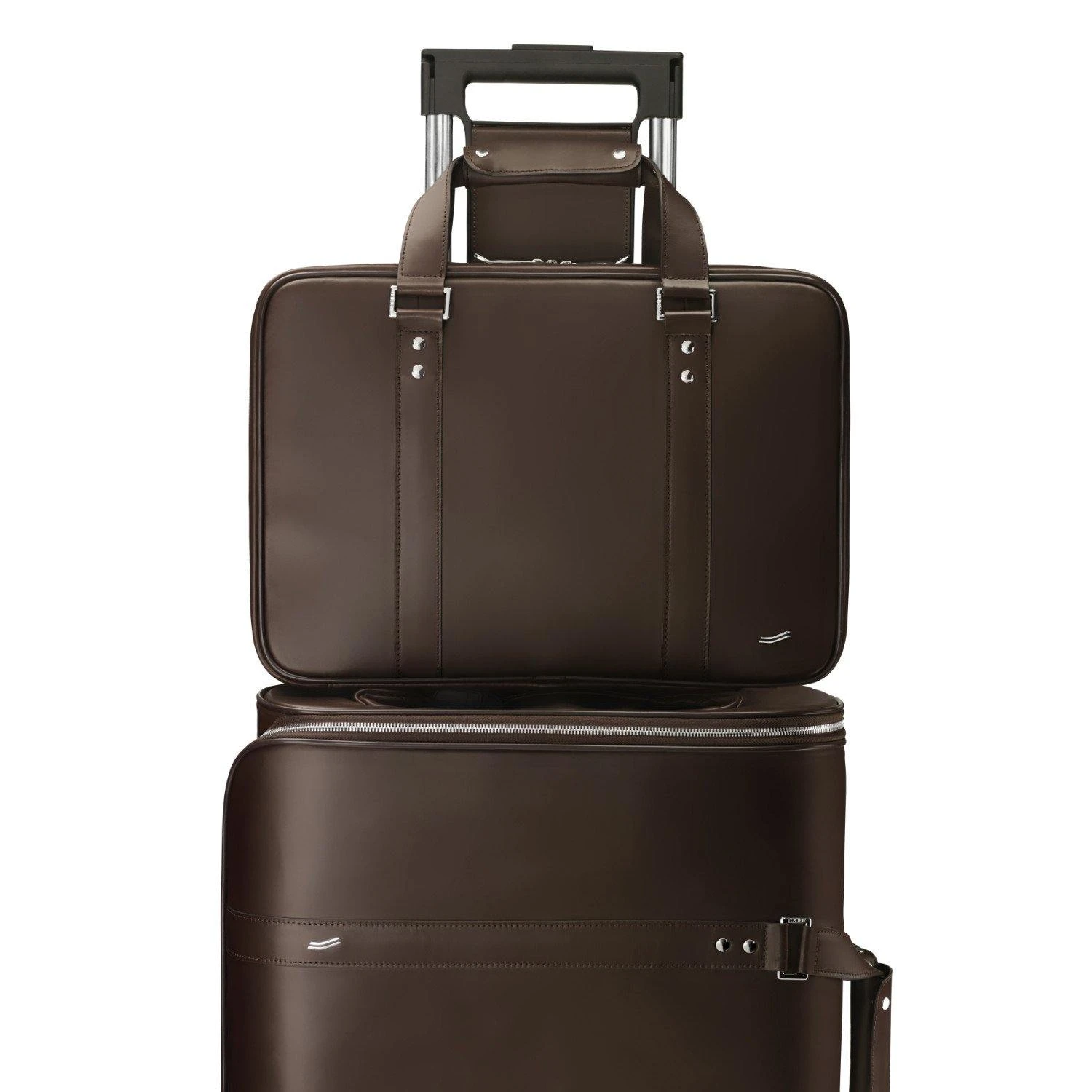 Vocier 2-Piece Travel Set Leather Travel Bag & Leather Briefcase 15 Vocier 2-Piece Travel Set Leather Travel Bag & Leather Briefcase - Image 13