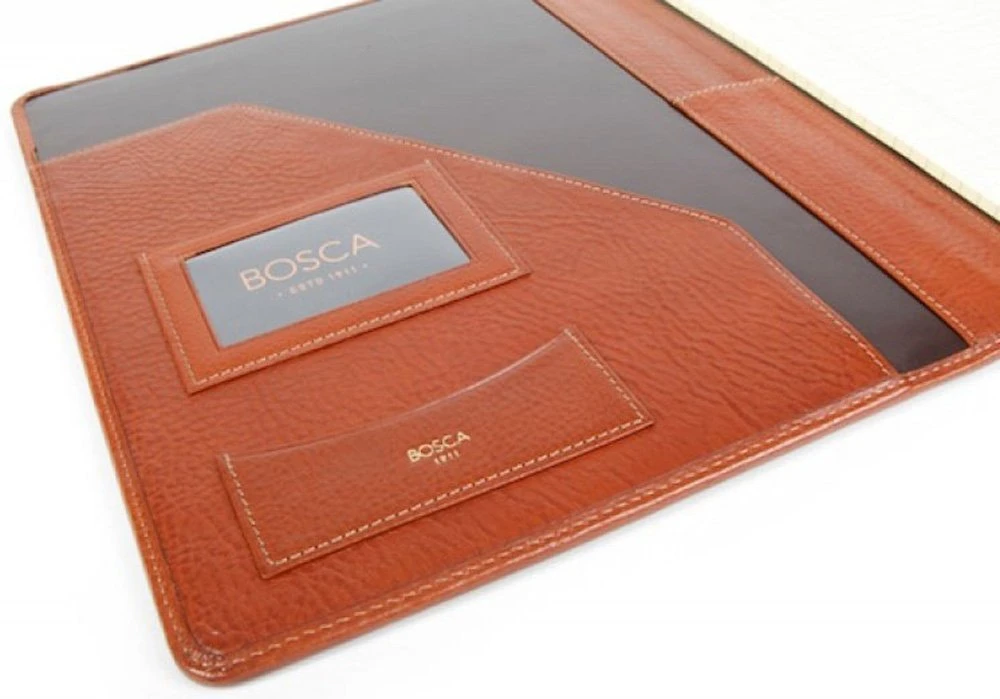 Bosca Dolce Flexible Leather Portfolio 8.5x11 4 Bosca Dolce Flexible Leather Portfolio 8.5x11 - Image 2
