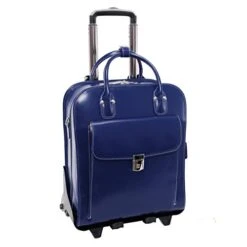 McKlein USA La Grange 15.4" Leather Vertical Wheeled Ladies' Laptop Briefcase -Best Luggage Store 927b737b108836c1de7ea17bac6c6e49e728fd14f4ff0e4422de62d430786866