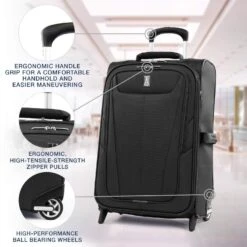 TravelPro Maxlite 5 22" 2-Wheel Carry-On Luggage -Best Luggage Store 93899c4821e89837331b65f6dc4efeffcd6fbb978ee6df3dee8e9e5f8d6f7a55