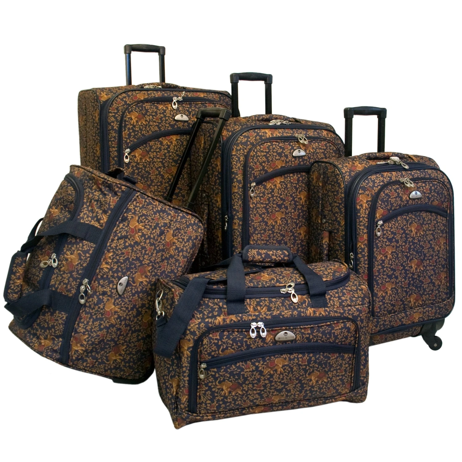 American Flyer Budapest 5 Piece Set 4-Wheel Luggage Sets 8 American Flyer Budapest 5 Piece Set 4-Wheel Luggage Sets - Image 6