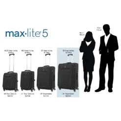 Travelpro Maxlite 5 Checked-Large 29-Inch 4-Wheel Softside Luggage -Best Luggage Store 9525b51fa0fad895747aca955f4142ec9ca62f4f82285e701f246f6d23881b01