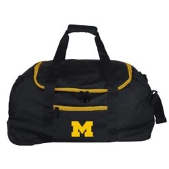 Mojo NCAA 21" 2-Wheel Wheeled Duffel Bags -Best Luggage Store 96863668c2e42af2effbfbec25b09a581e4dbd91d6b5fcee49acac5542c2c309