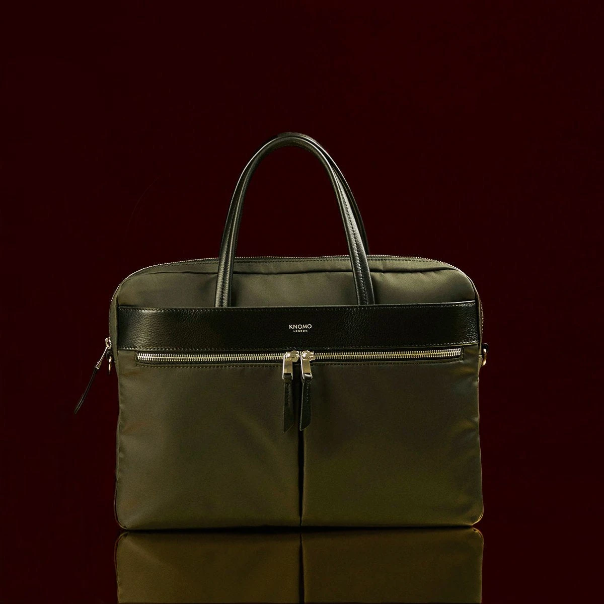 Knomo London Mayfair Slim 14" Laptop Briefcase 21 Knomo London Mayfair Slim 14" Laptop Briefcase - Image 19