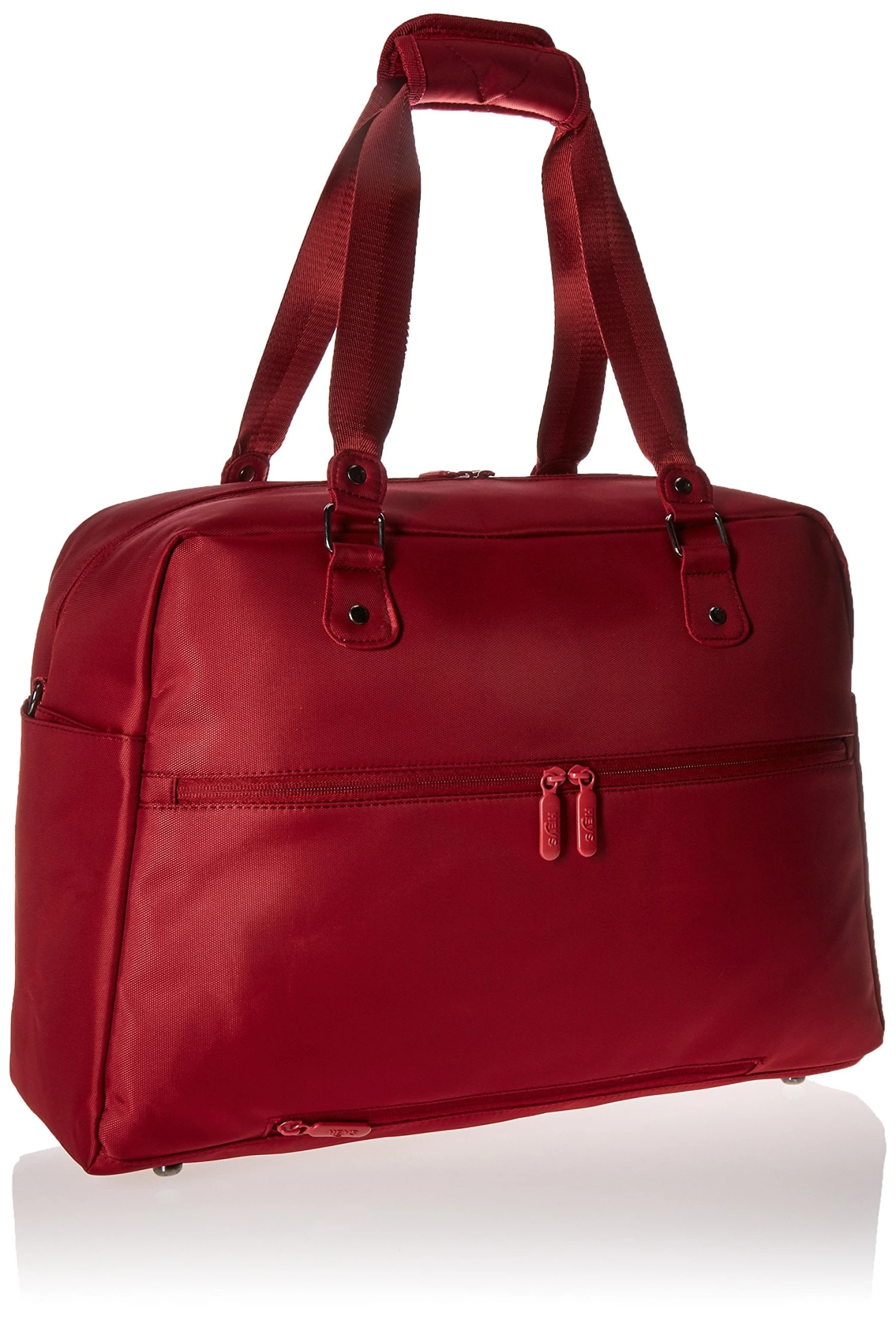 Heys America Unisex Hilite Multi-Zip Boarding Duffel With RFID Red Duffel Bag 12 Heys America Unisex Hilite Multi-Zip Boarding Duffel With RFID Red Duffel Bag - Image 10