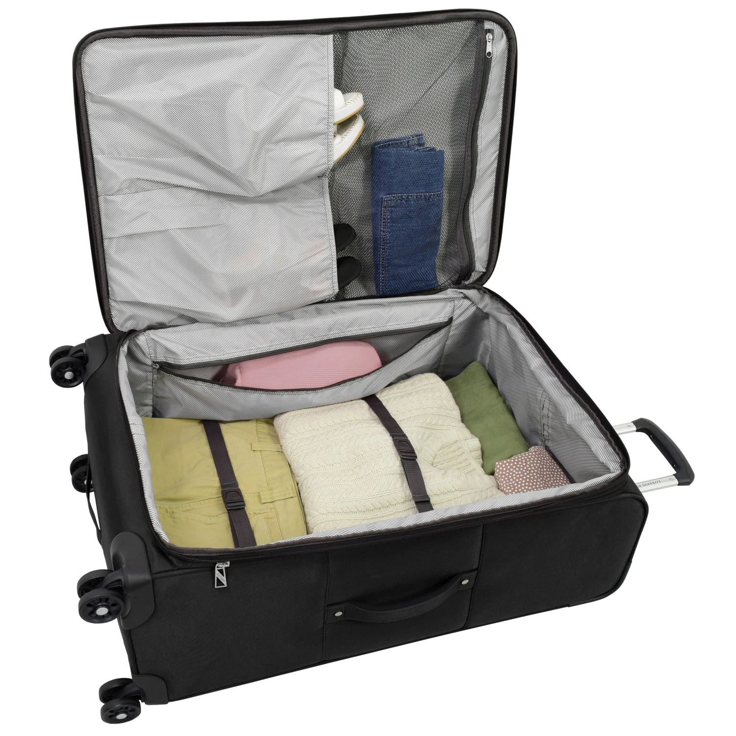 London Fog Cranford Collection 29" 4-Wheel Large Luggage 5 London Fog Cranford Collection 29" 4-Wheel Large Luggage - Image 3