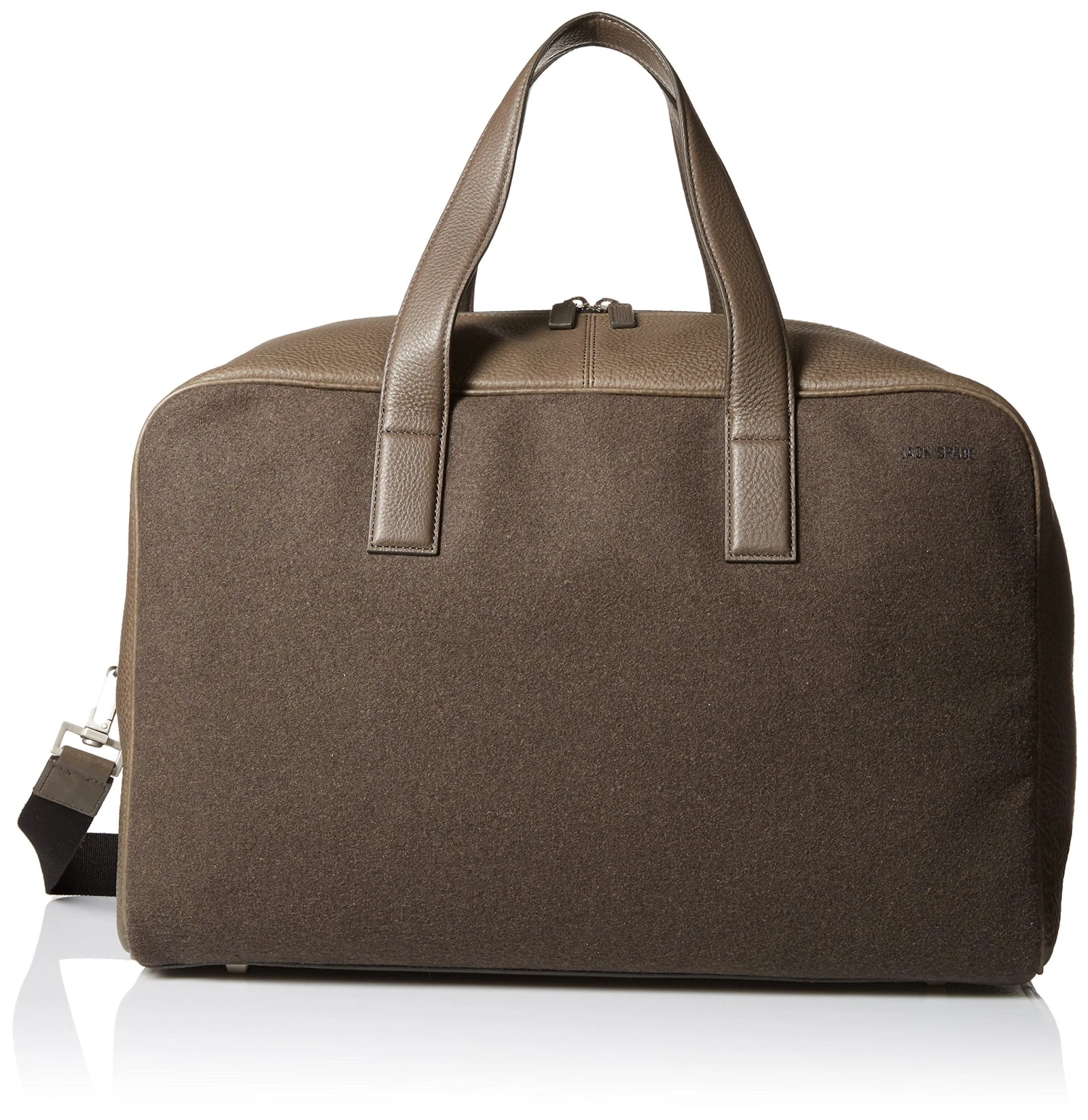 Jack Spade Men's Kahn Wool Leather Overnight Bag 9 Jack Spade Men's Kahn Wool Leather Overnight Bag - Image 7