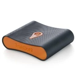 Trakdot Tracker Flight Baggage Tracer Anti Lost Palm Size Locator Airline Trip Worldwide Travel Tracking Monitor Detector Finder GSM Chip Cell Towers SMS Alert IOS & Android Compatible