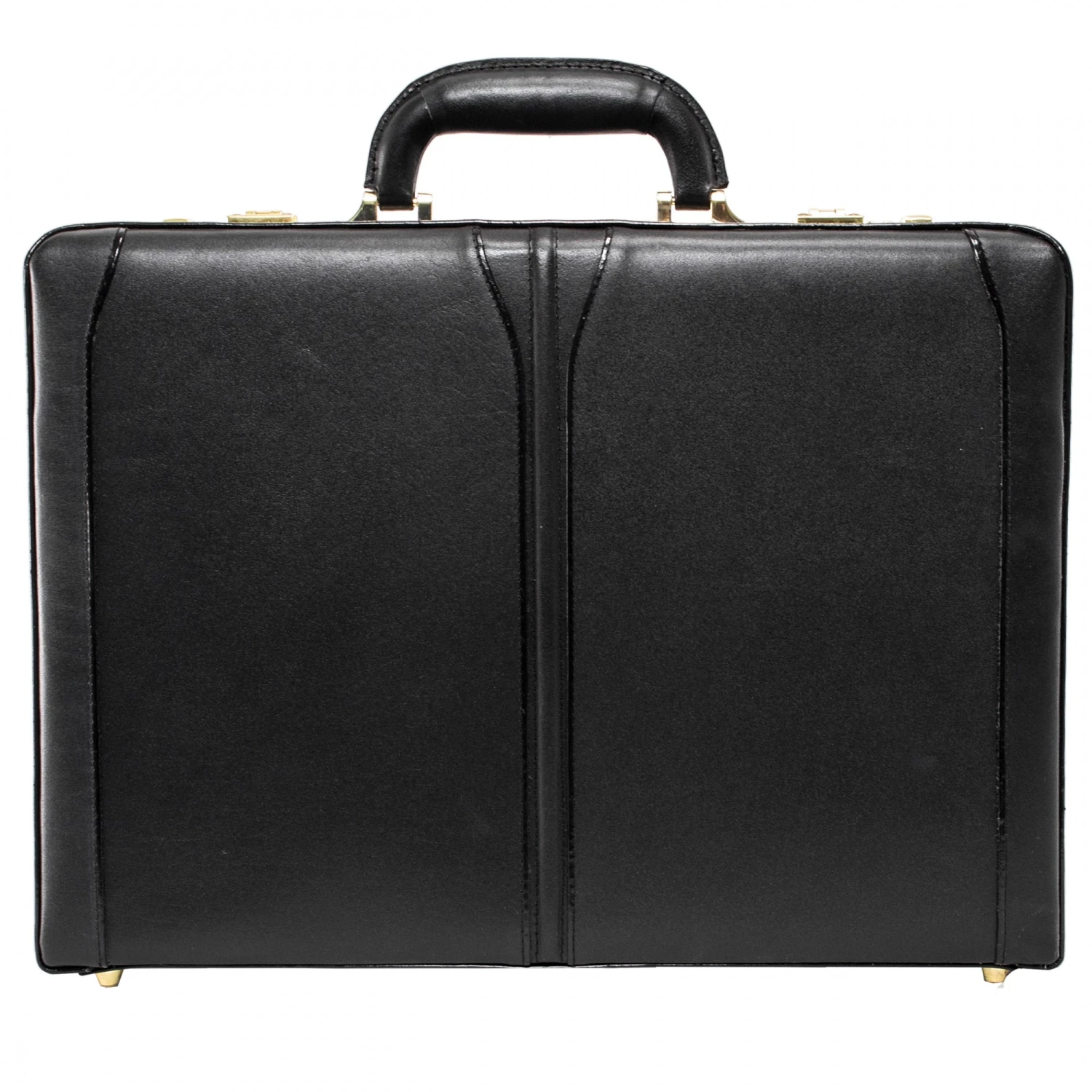 McKlein USA Turner Leather Expandable Attache Case 4 McKlein USA Turner Leather Expandable Attache Case - Image 2