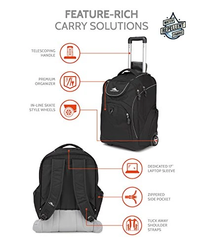 High Sierra Powerglide Wheeled Book Bag 14 High Sierra Powerglide Wheeled Book Bag - Image 12
