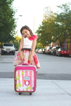 Itzy Ritzy Adventure Happens Rolling Suitcase -Best Luggage Store b0954d0c68aa59adfb5165b4a8d85070c5f9e6e9994ed6eeb7c328953d5e239d