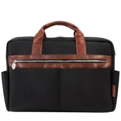 McKlein USA Southport 17" Nylon Two-Tone Dual-Compartment Laptop & Tablet Briefcase