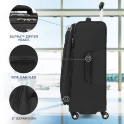 Travelpro Maxlite 5 Checked-Medium 25-Inch 4-Wheel Softside Luggage -Best Luggage Store b25377eaea428bf36e0224f98c042437244c5b1e0b708444b5f7bc04e8dac5a2