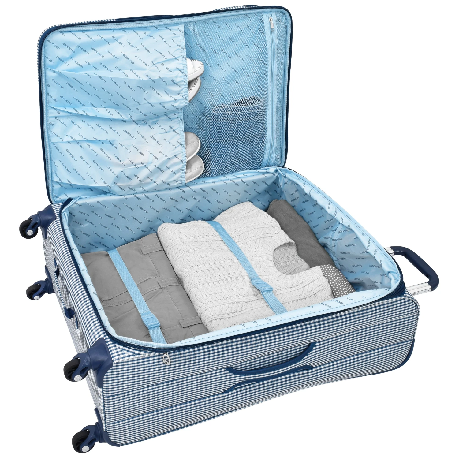 London Fog Hampton 20" 4-Wheel Carry-On Luggage 7 London Fog Hampton 20" 4-Wheel Carry-On Luggage - Image 5