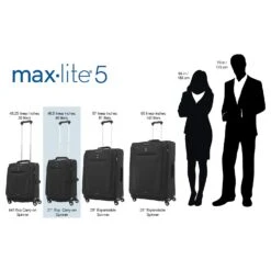 Travelpro Maxlite 5 Carry-On 21-Inch 4-Wheel Softside Luggage 27 Travelpro Maxlite 5 Carry-On 21-Inch 4-Wheel Softside Luggage -Best Luggage Store b48ad7ca3f794f67621fcf1723961f21b05b3b367f77c59641ee4c554b39e246