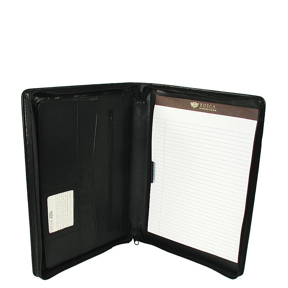 Bosca Nappa Vitello Zipper Portfolio 3 Bosca Nappa Vitello Zipper Portfolio