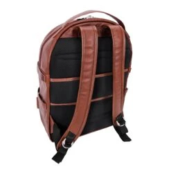 McKlein USA Oakland 15" Leather Business Casual Laptop & Tablet Backpack -Best Luggage Store b9193d6024a7a587d2a0740c8851a37ea7c247af638a9cc3bc0c2afb4b8939ab