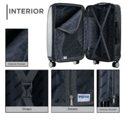 InUSA Southworld 3 Piece Set (21"/25"/29") 4-Wheel Luggage Sets -Best Luggage Store b99ce411cc80cedf3d696bec03ad4615e1e92aaec0212c0e997aa68682ab9fda