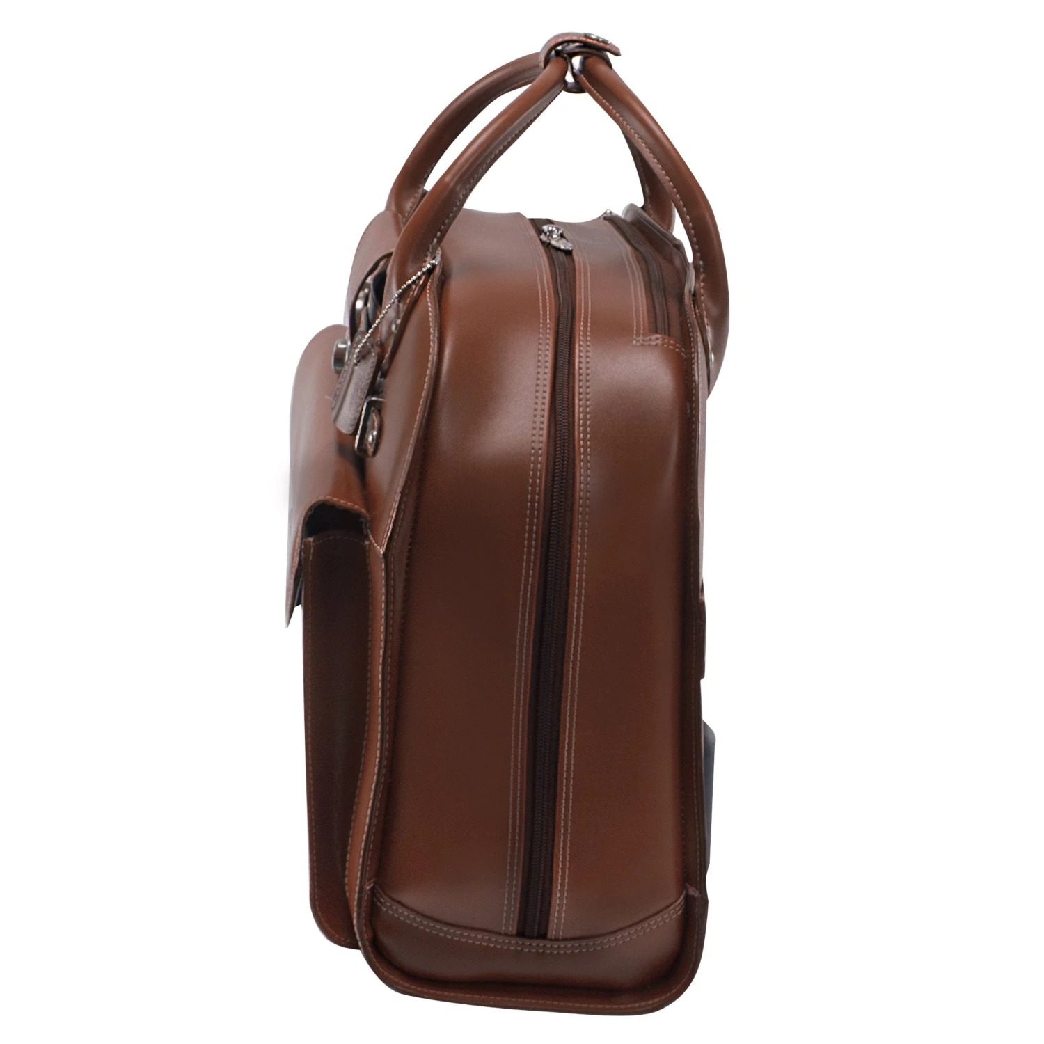 McKlein USA Edgebrook 15.4" Leather Wheeled Ladies' Laptop Briefcase 15 McKlein USA Edgebrook 15.4" Leather Wheeled Ladies' Laptop Briefcase - Image 13