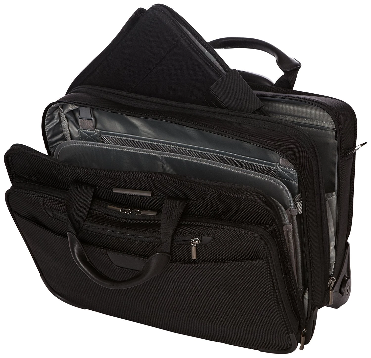 Briggs & Riley @work 17" Executive Expandable Rolling Briefcase 5 Briggs & Riley @work 17" Executive Expandable Rolling Briefcase - Image 3
