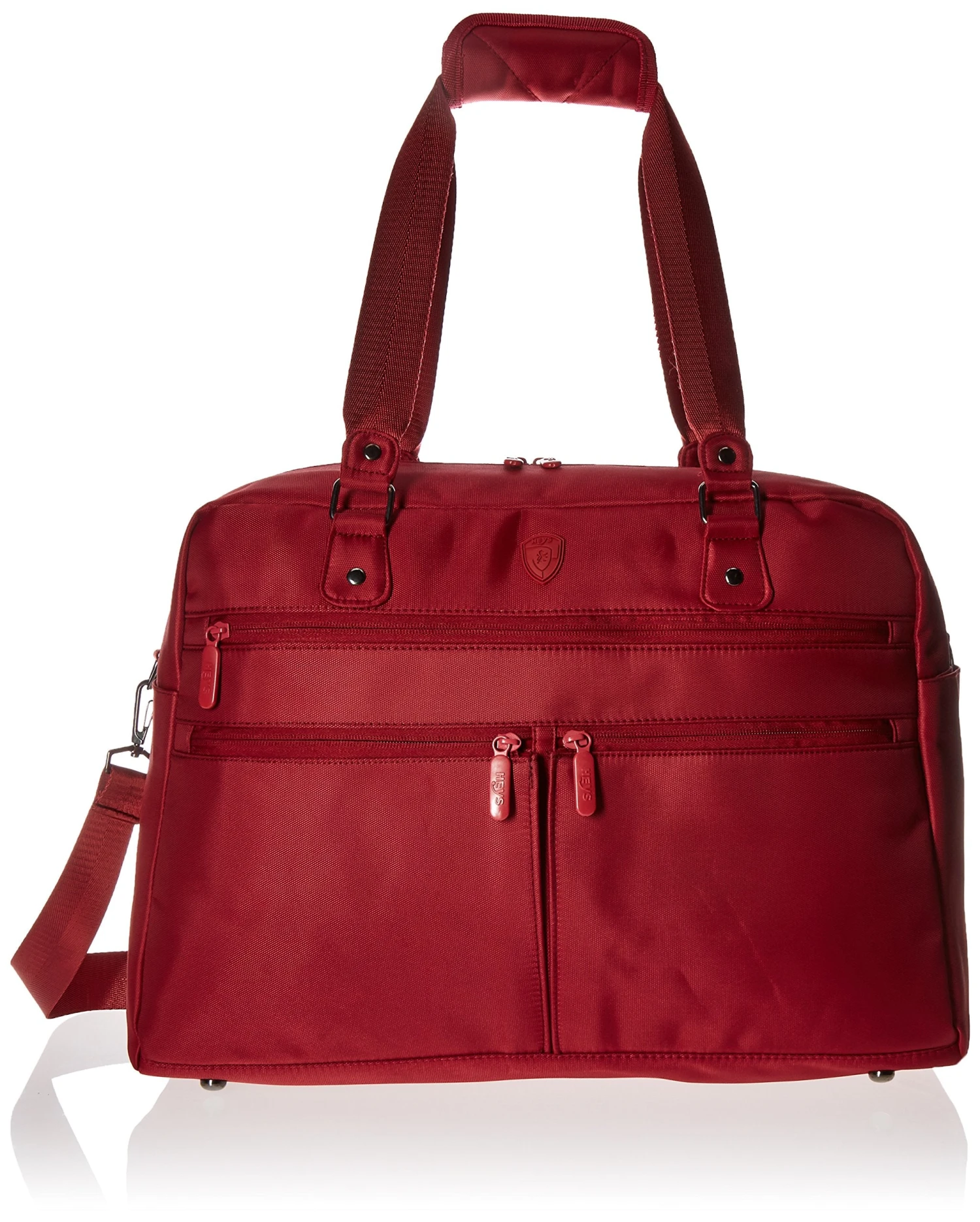 Heys America Unisex Hilite Multi-Zip Boarding Duffel With RFID Red Duffel Bag 10 Heys America Unisex Hilite Multi-Zip Boarding Duffel With RFID Red Duffel Bag - Image 8