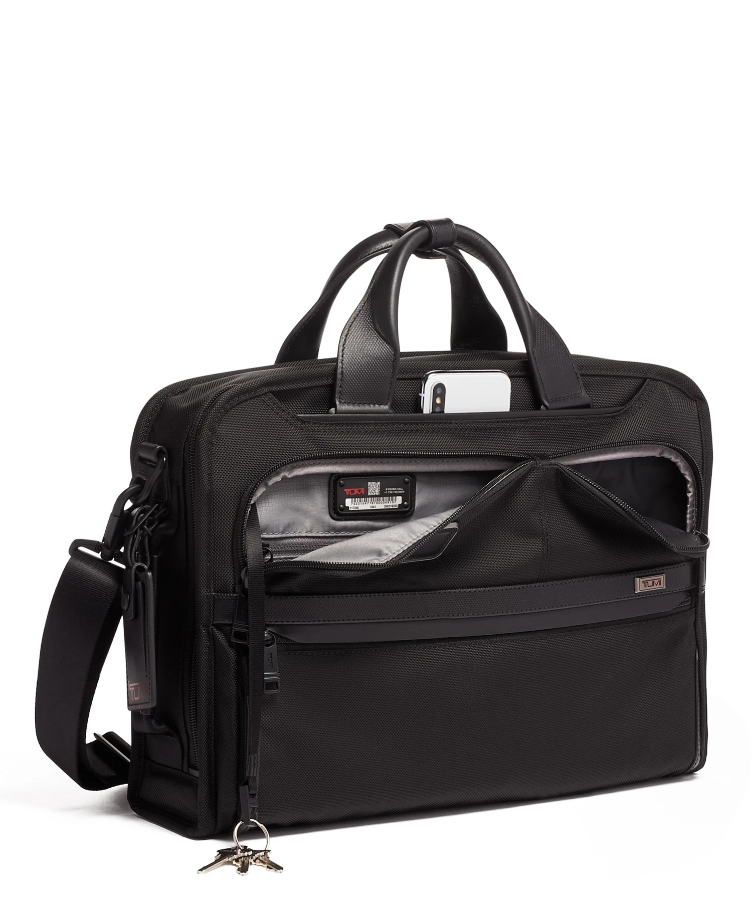 TUMI Alpha Slim Three Way Brief 8 TUMI Alpha Slim Three Way Brief - Image 6