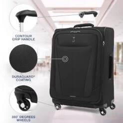 Travelpro Maxlite 5 Checked-Medium 25-Inch 4-Wheel Softside Luggage -Best Luggage Store c023ab9930d13b6d2e5cec988650bfa4616c5692b814094046edb46d9aa70908