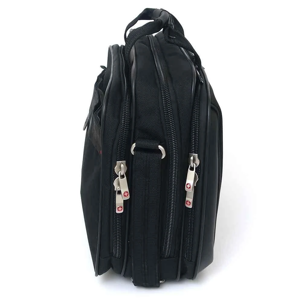 Swissgear Swiss Gear Laptop Briefcase Computer Bag 3 Year Warranty Business Case Portfolio W Organizer Pockets 6 Swissgear Swiss Gear Laptop Briefcase Computer Bag 3 Year Warranty Business Case Portfolio W Organizer Pockets - Image 4