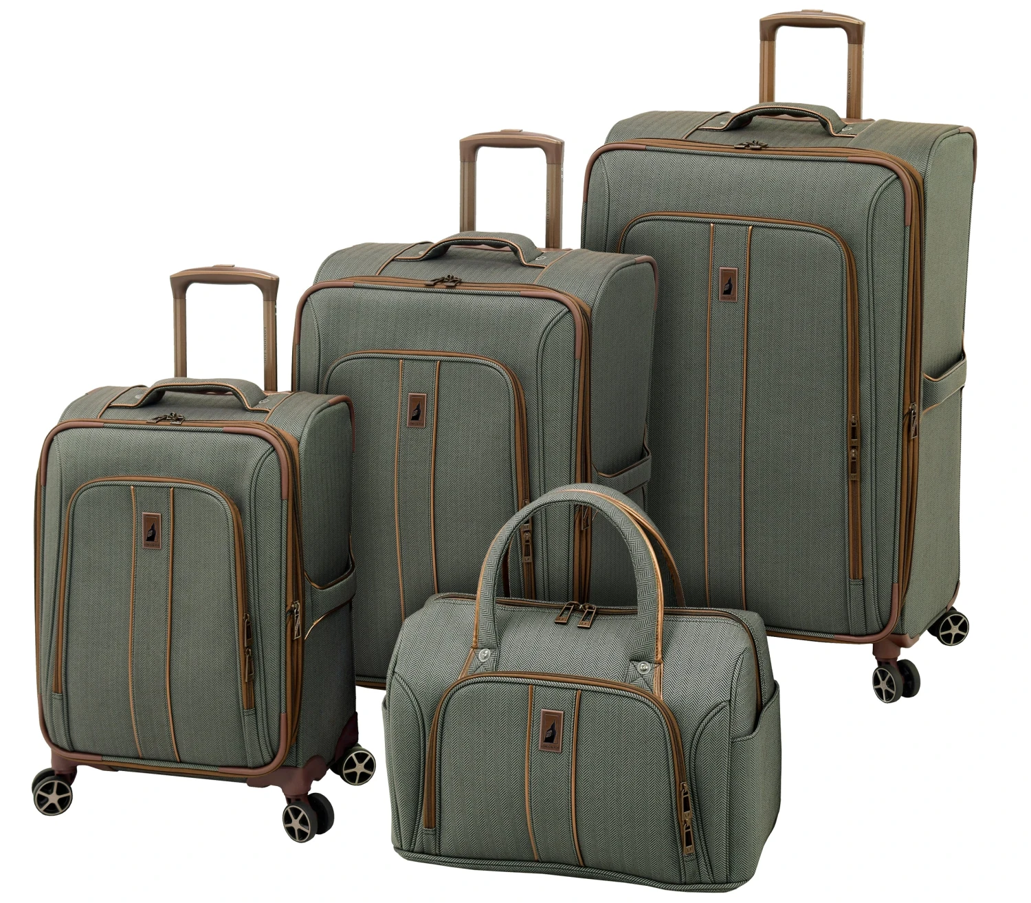 London Fog Newcastle 4 Piece Set 4-Wheel Luggage Sets 12 London Fog Newcastle 4 Piece Set 4-Wheel Luggage Sets - Image 10