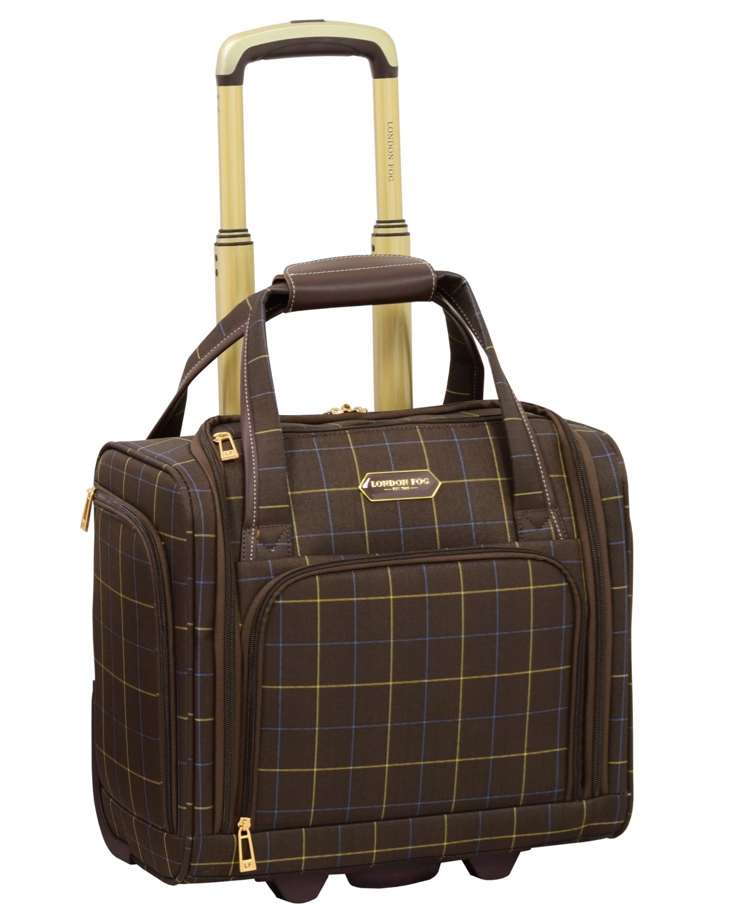 London Fog Brentwood 15" 2-Wheel Wheeled Boarding Bag 3 London Fog Brentwood 15" 2-Wheel Wheeled Boarding Bag