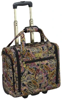 London Fog Cranford Collection 15" 2-Wheel Wheeled Boarding Bag -Best Luggage Store ca0c6bd72c02ddb79663f624c2e145b004b6a53b81061b9344af12b81379499b