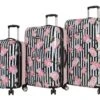 Betsey Johnson Stripe Roses 3Pc Hardside Expandable Spinner Set (20/26/30) -Best Luggage Store cdf2b2340fc0b13686f3134d0c0b7764f8639ecfab193f9dcfdea19ac0fa93f8