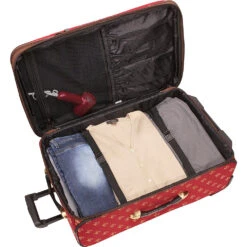 American Flyer Fleur De Lis 4 Piece Set 4-Wheel Luggage Sets 20 American Flyer Fleur De Lis 4 Piece Set 4-Wheel Luggage Sets -Best Luggage Store cfdd05c9c6bc15eec8c8b87fa3a06070db654ba14c19e40ddcc0ac8fe14d7139