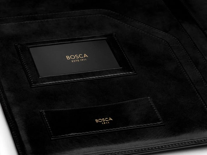 Bosca Old Leather Classic All Leather Pad Cover 8.5 X 11 6 Bosca Old Leather Classic All Leather Pad Cover 8.5 X 11 - Image 4