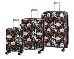 IT Luggage Sheen 3 Piece Set (20"/24"/28") 4-Wheel Luggage Sets