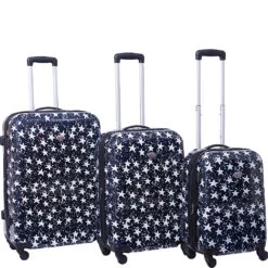 American Flyer Stars 3 Piece Set (21"/25"/29") 4-Wheel Luggage Sets