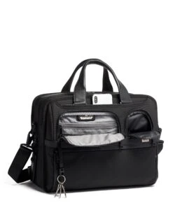 TUMI Alpha Expandable Organizer Laptop Brief -Best Luggage Store d731c1ed37c8e7e00a40b23465322b6d369052d00178c6bb36dac477291b409a