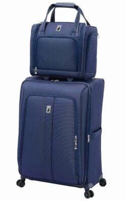 London Fog Knightsbridge II 15" Under Seat Bag -Best Luggage Store d75c22b2e09976c912c197c918157b5c99544aa45ff98feedde7fcc322db679b